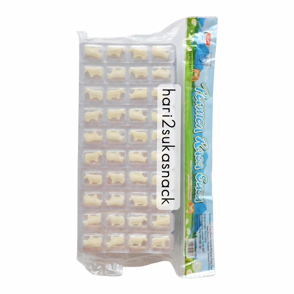 

Permen Susu Sapi Jadul Isi 400 pcs / Permen Sapi Baris Pack / Permen Susu Bentuk Sapi Penguin Brand