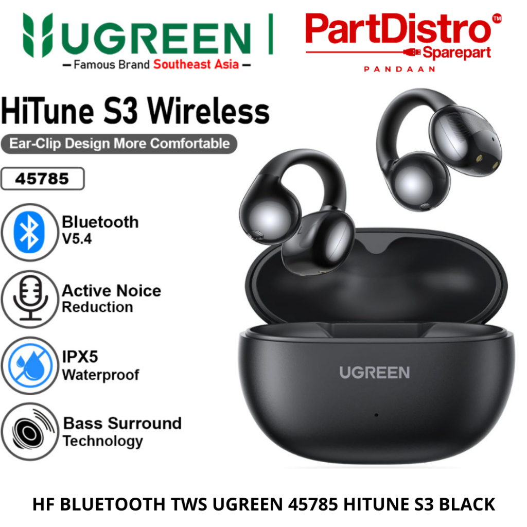 HF BLUETOOTH TWS UGREEN 45785 HITUNE S3 BLACK