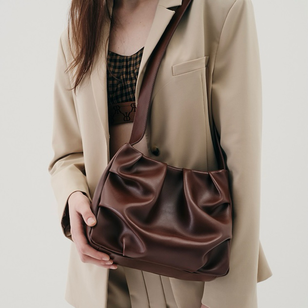 [NEW] Tinyblack Alice Shoulder Bag Leather Premium [WITH BOX]