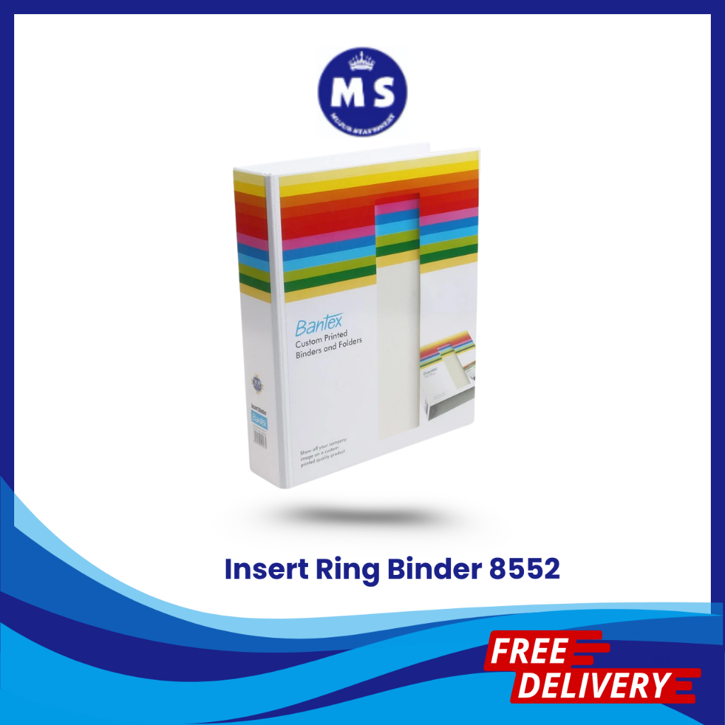 

BANTEX INSERT RING BINDER 8552