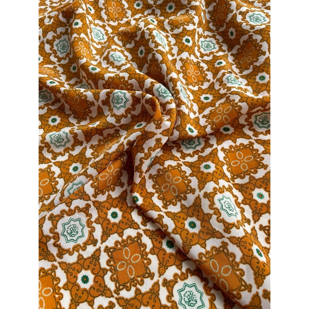 Bahan Kain Batik Meteran Premium Seragam Qiroati Terbaru 5 Jilid