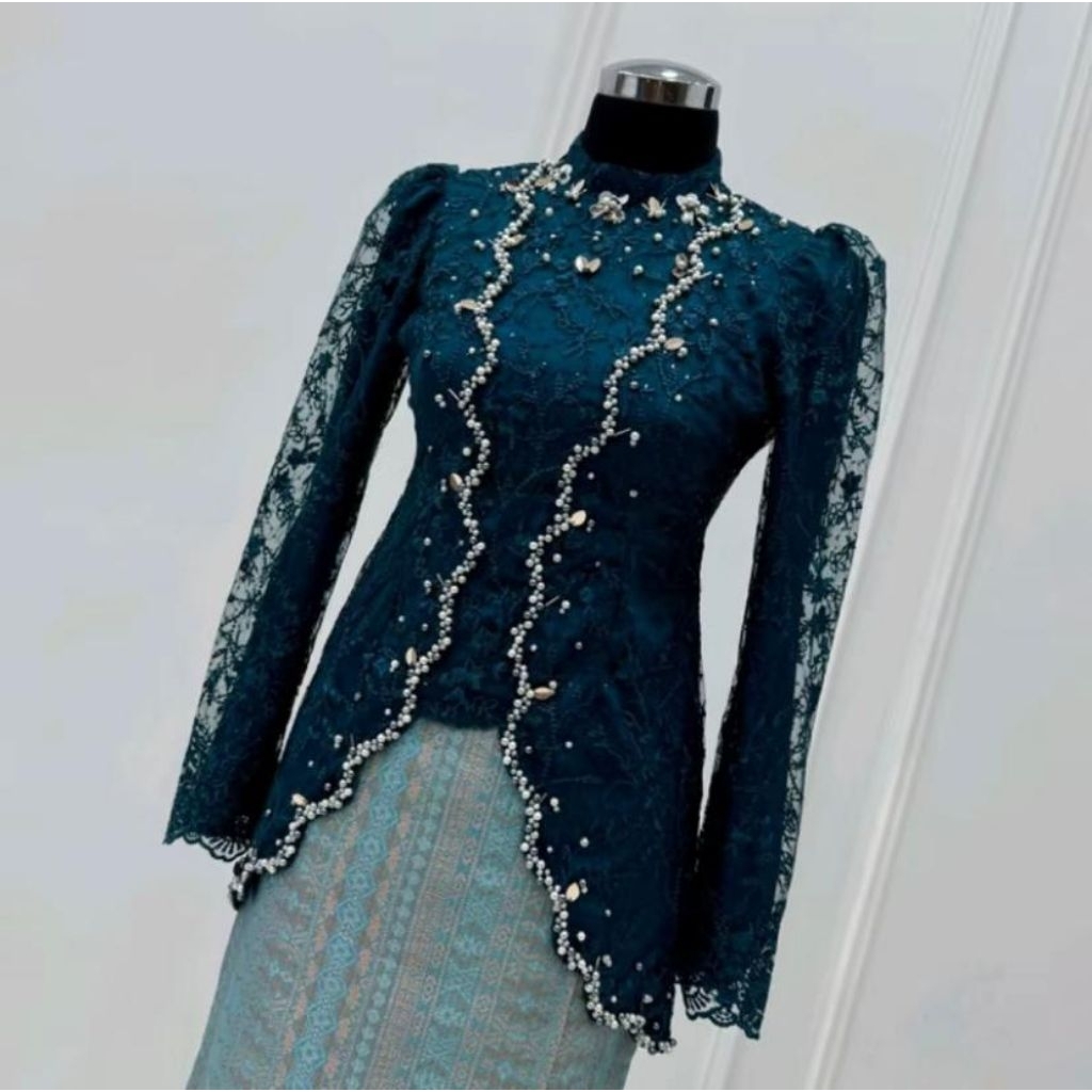 Set kebaya zahra  kebaya modern / kebaya lamaran / kebaya pesta / kebawa wisuda