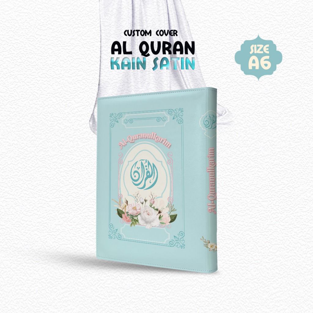 

Cover Al-quran Hanya Cover saja Tanpa Al-quran Ukuran A6 Menggunakan Bahan Satin , Motif Lebih Ekslusif ( Banyak Motif)