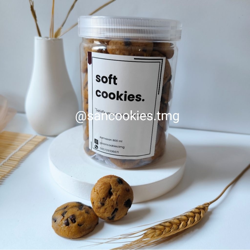 

Soft Cookies by sancookies. tmg- Kemasan Toples 800ml