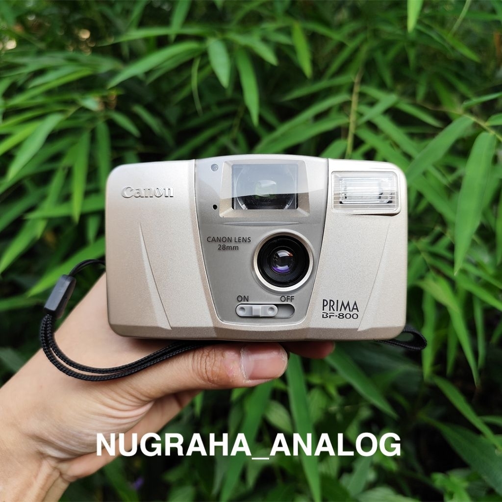 Kamera Analog Canon Prima BF 800 Point and Shoot Film Camera