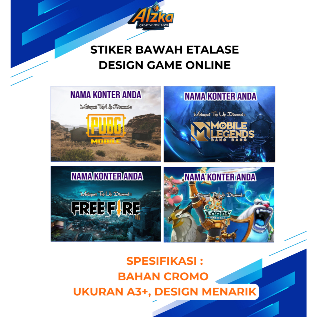 

Stiker Bawah Etalase Design Game Online