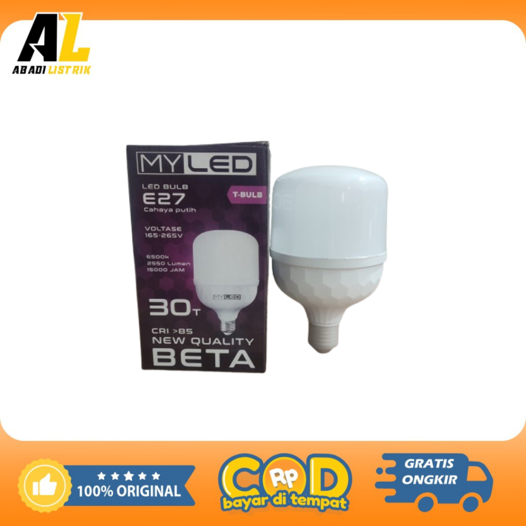MYLED BETA LED 30 T/Bohlam LED kapsul murah Merk MYLED BETA 30 T/LED murah myled 30 T