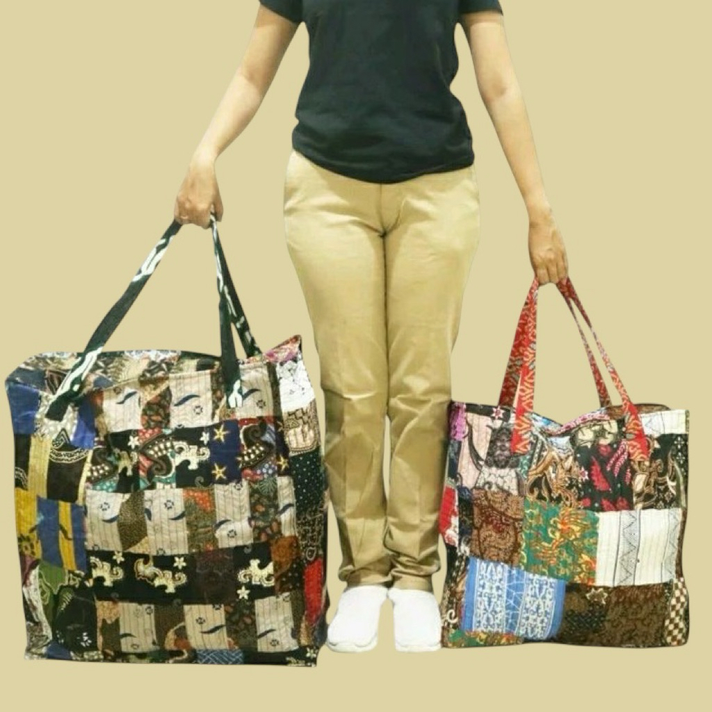 Tas Laundry Kain Batik Jumbo