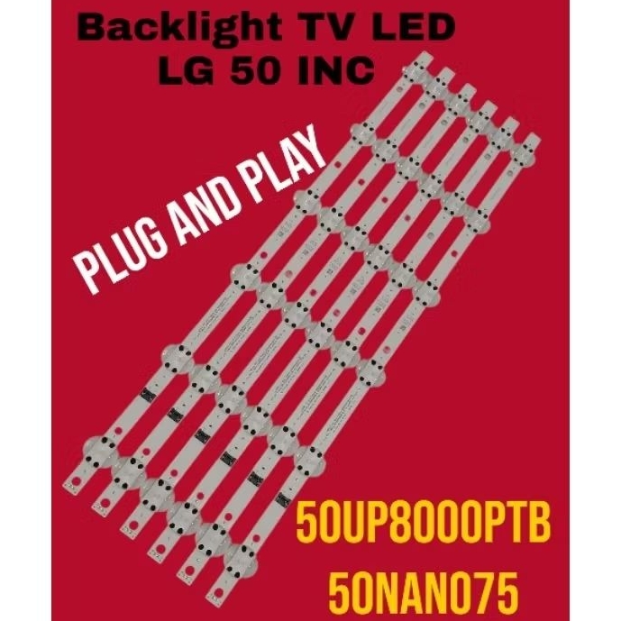 BL - BEKLITE - BACKLIGHT TV LG 50 INC 50UP8000PTB - 50UP8000 - 50UP80 ORIGINAL