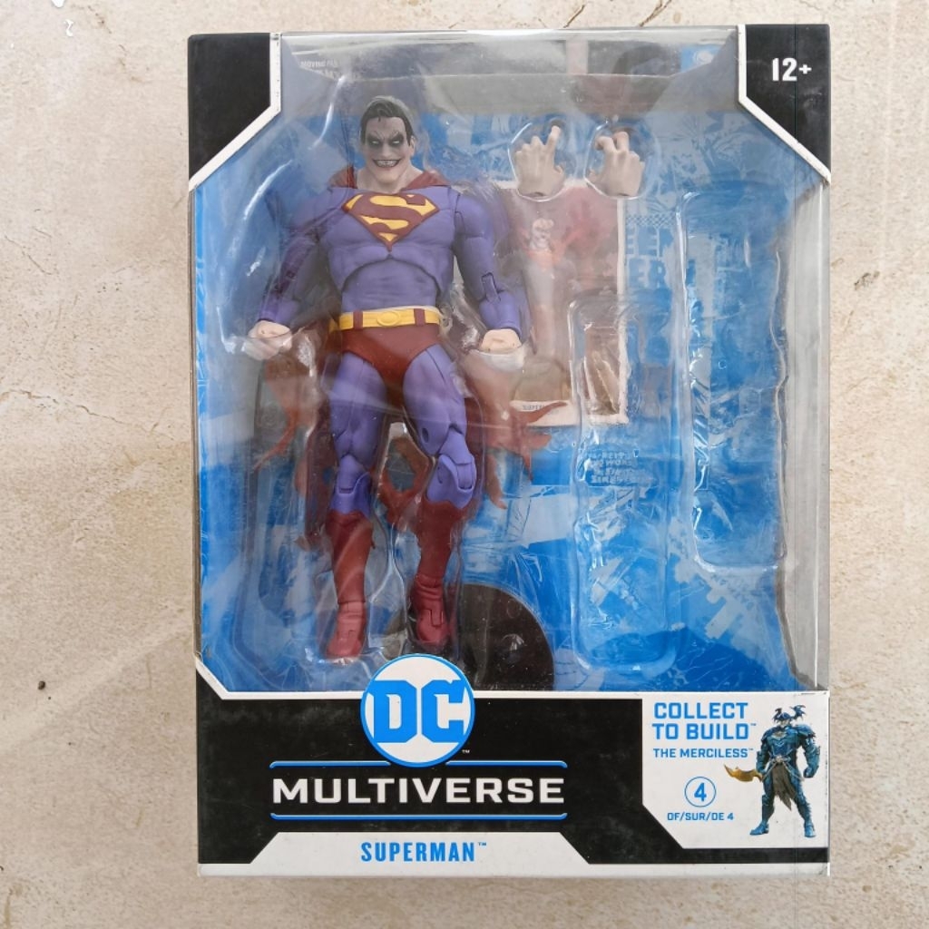 Mcfarlane superman infected joker wave merciless