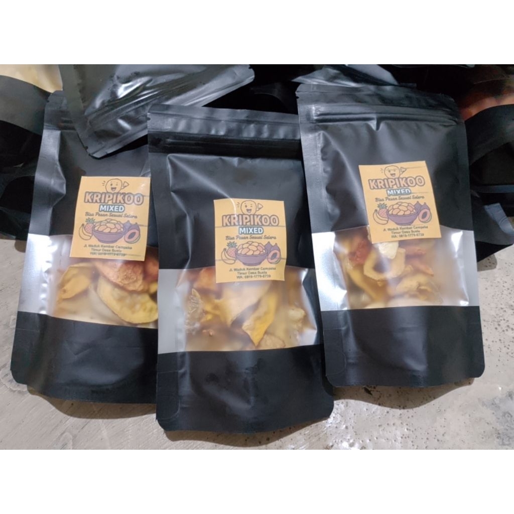 

KripiKoo Keripik Mix Buah (Nanas, Pepaya, Pisang) 100g