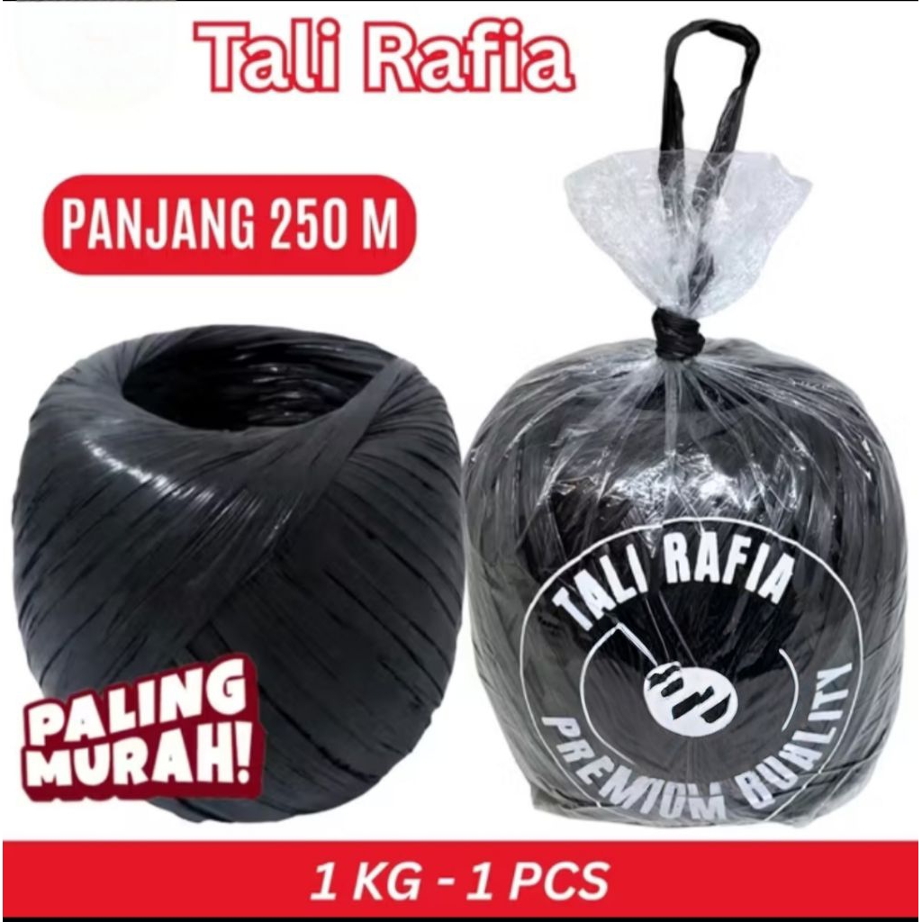 

[1 BALL ] TALI RAFIA PREMIUM 1kg