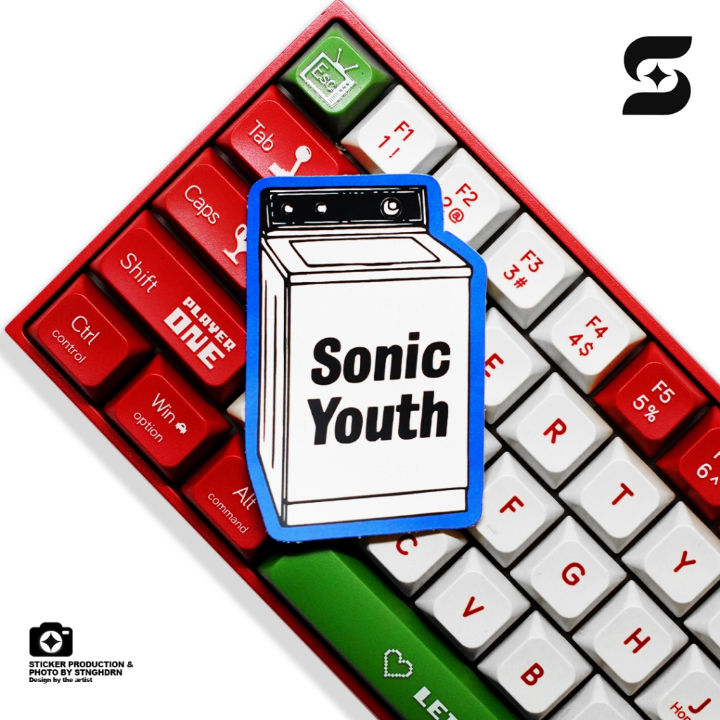 

STICKER SONIC YOUTH WASHING MACHINE DESIGN