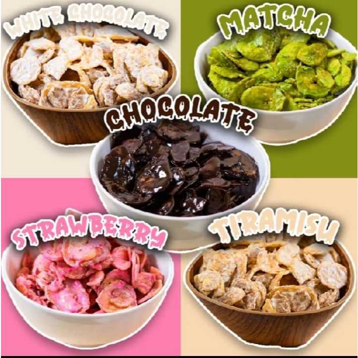 

PAKET 1KG KERIPIK PISANG COKLAT LUMER