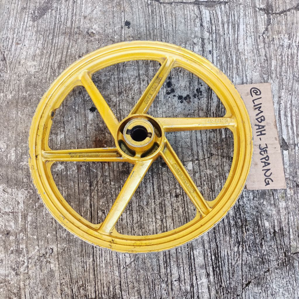 Velg veleg racing depan suzuki asiawheels ltd subtitusi satria hiu lumba rk cool