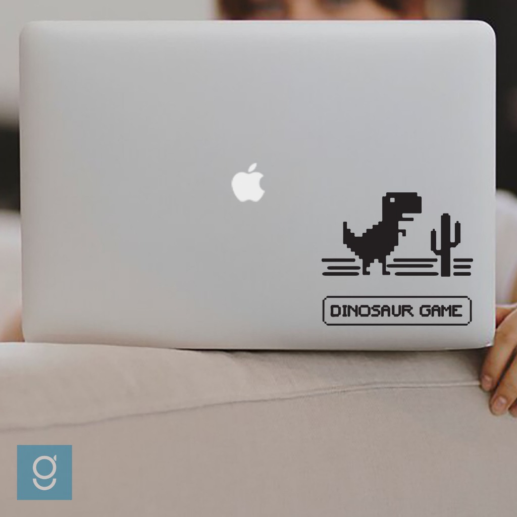

Stiker Custom Laptop Dino Game Sticker Cutting Dekorasi Kaca Mobil