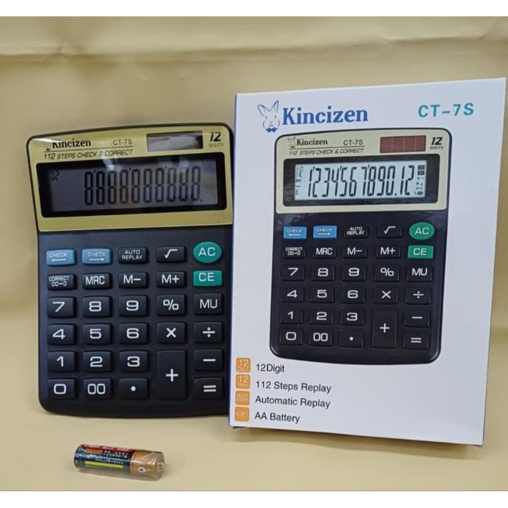 

kalkulator kincizen kc 7s kalkulator 12digit