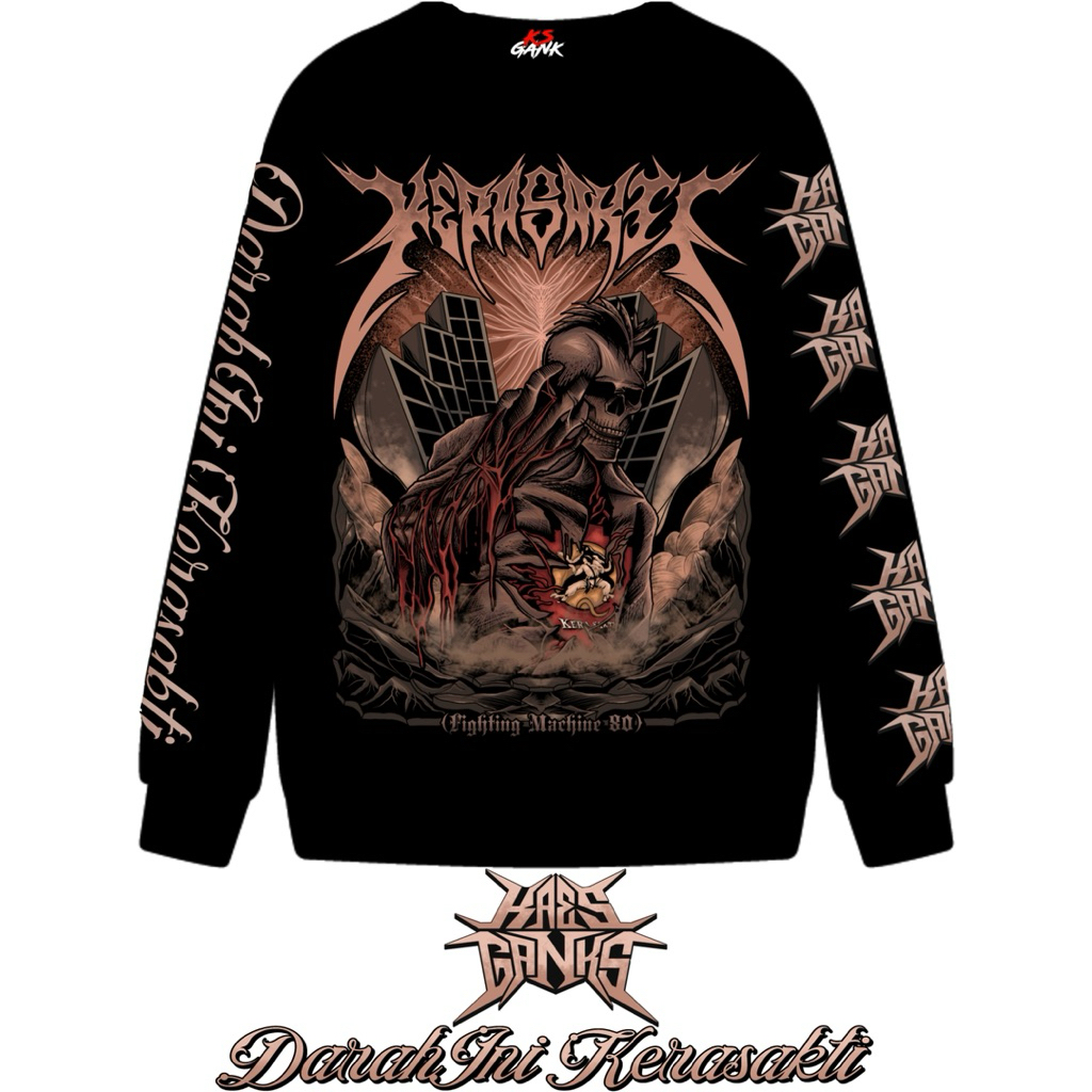 kaos IKSPI Kera Sakti - KS GANK Lengan Panjang