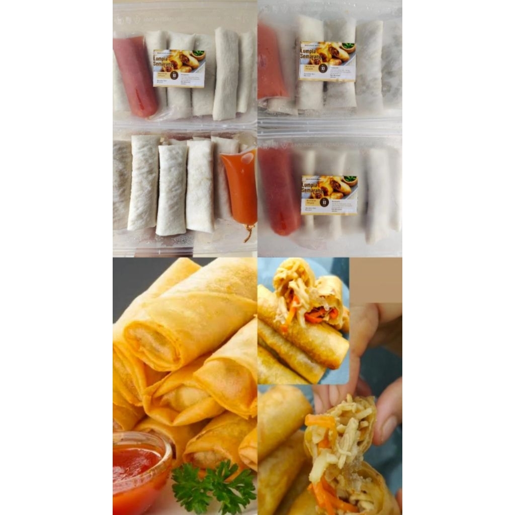 

LUMPIA SEMARANG/LUMPIA FROZEN/LUMPIA REBUNG FROZEN/CEMILAN PRAKTIS
