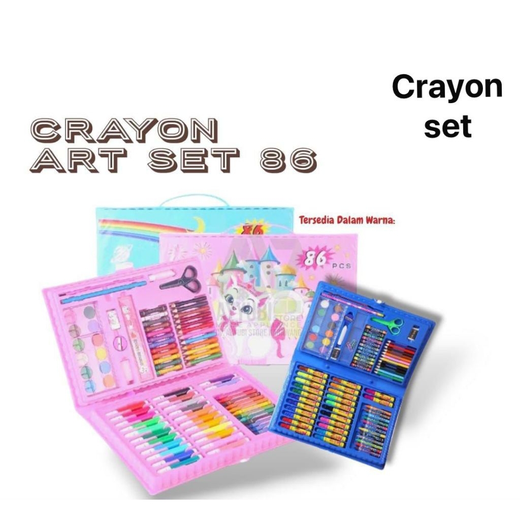 

Crayon art set 86