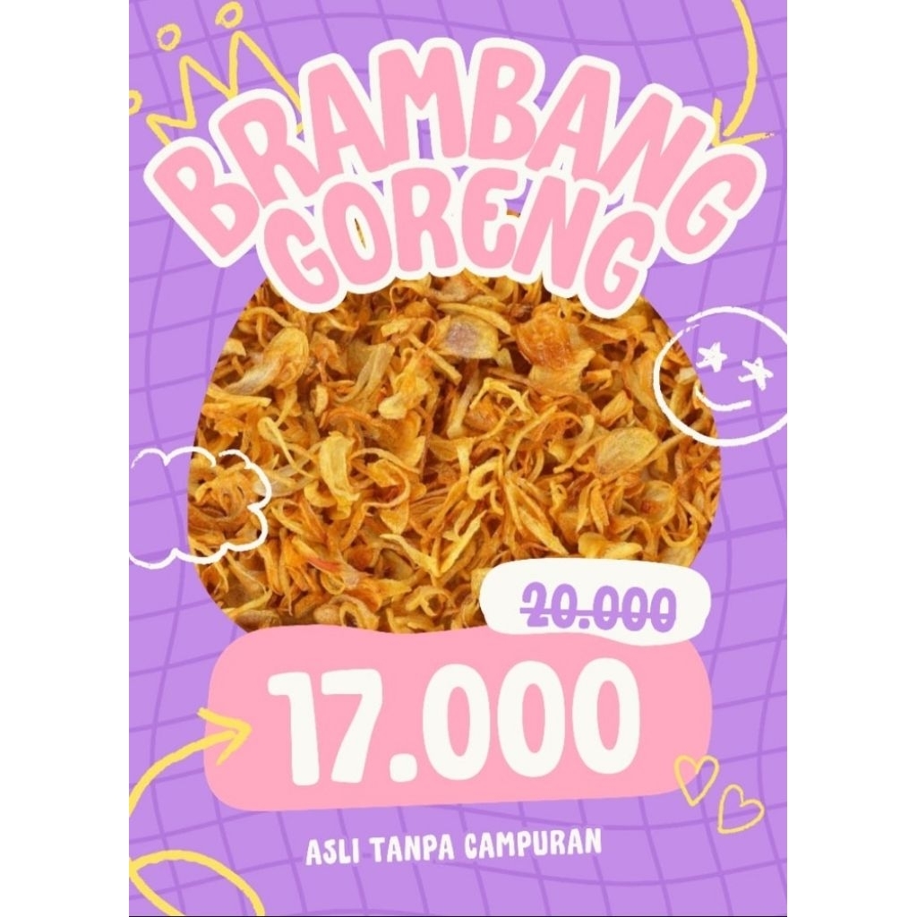 

BAWANG BRAMBANG GORENG ASLI TANPA CAMPURAN