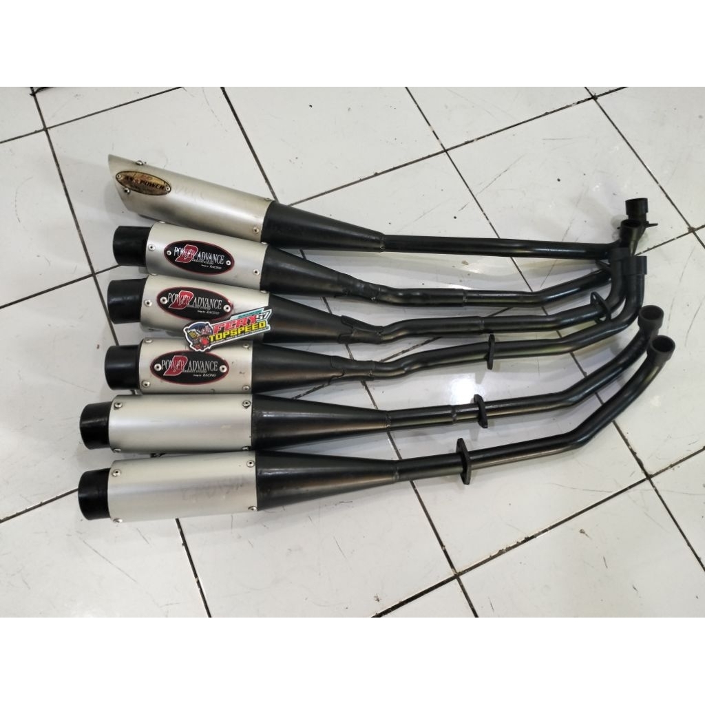 KNALPOT HONDA KARISMA KIRANA SMASH SHOGUN NEW OLD STOCK ALA RACING
