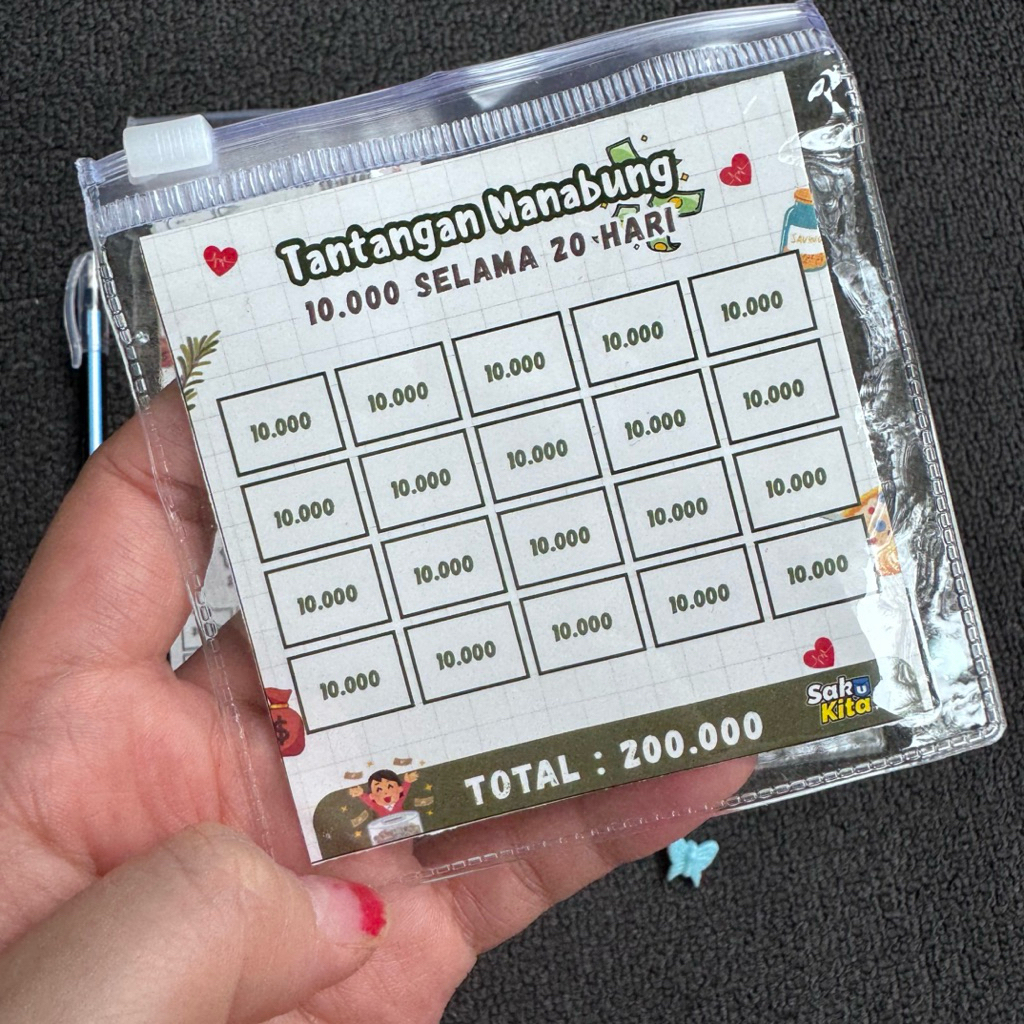 

Paket Mini Saving Challenge