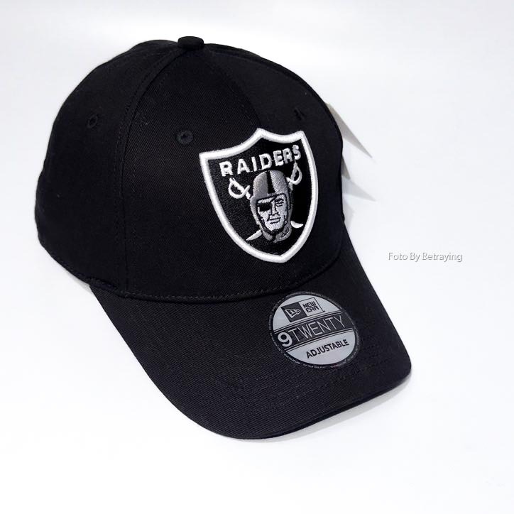 topi baseball raiders warna hitam