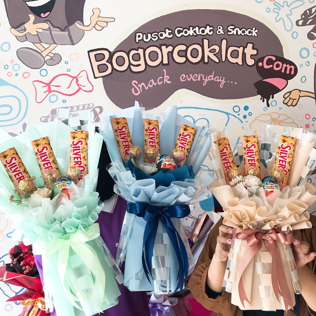 

Buket Coklat Silverqueen Joy