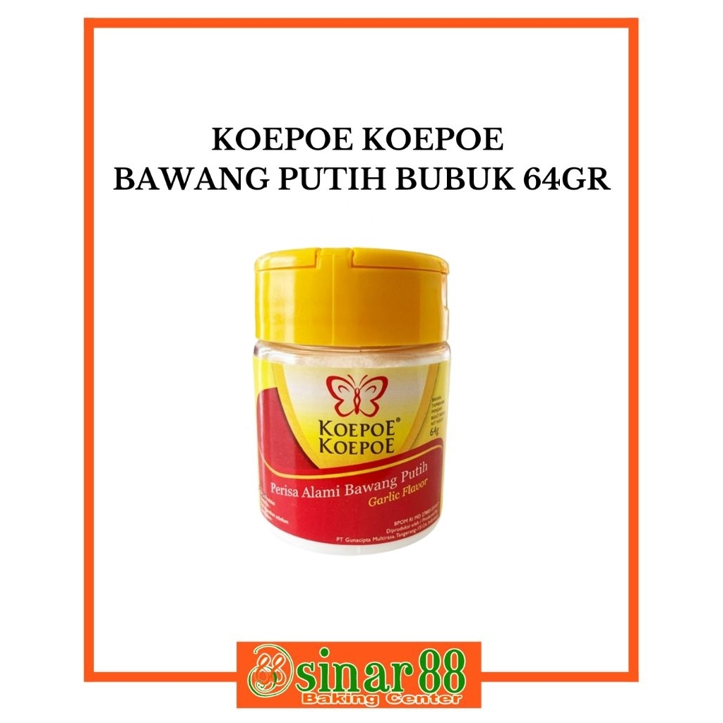

Koepoe Garlic Powder (Bawang Putih Bubuk) 64gr