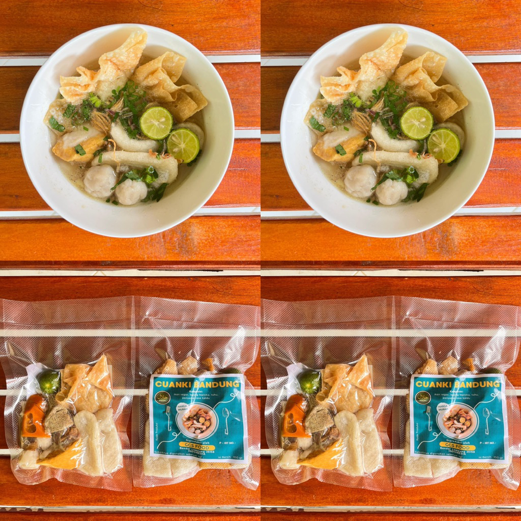 

Cuanki Bandung Isi Ikan Frozen Food