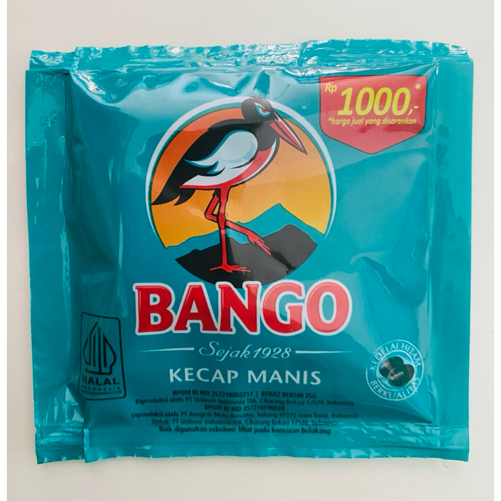 

KECAP MANIS BANGO KEMASAN 25g