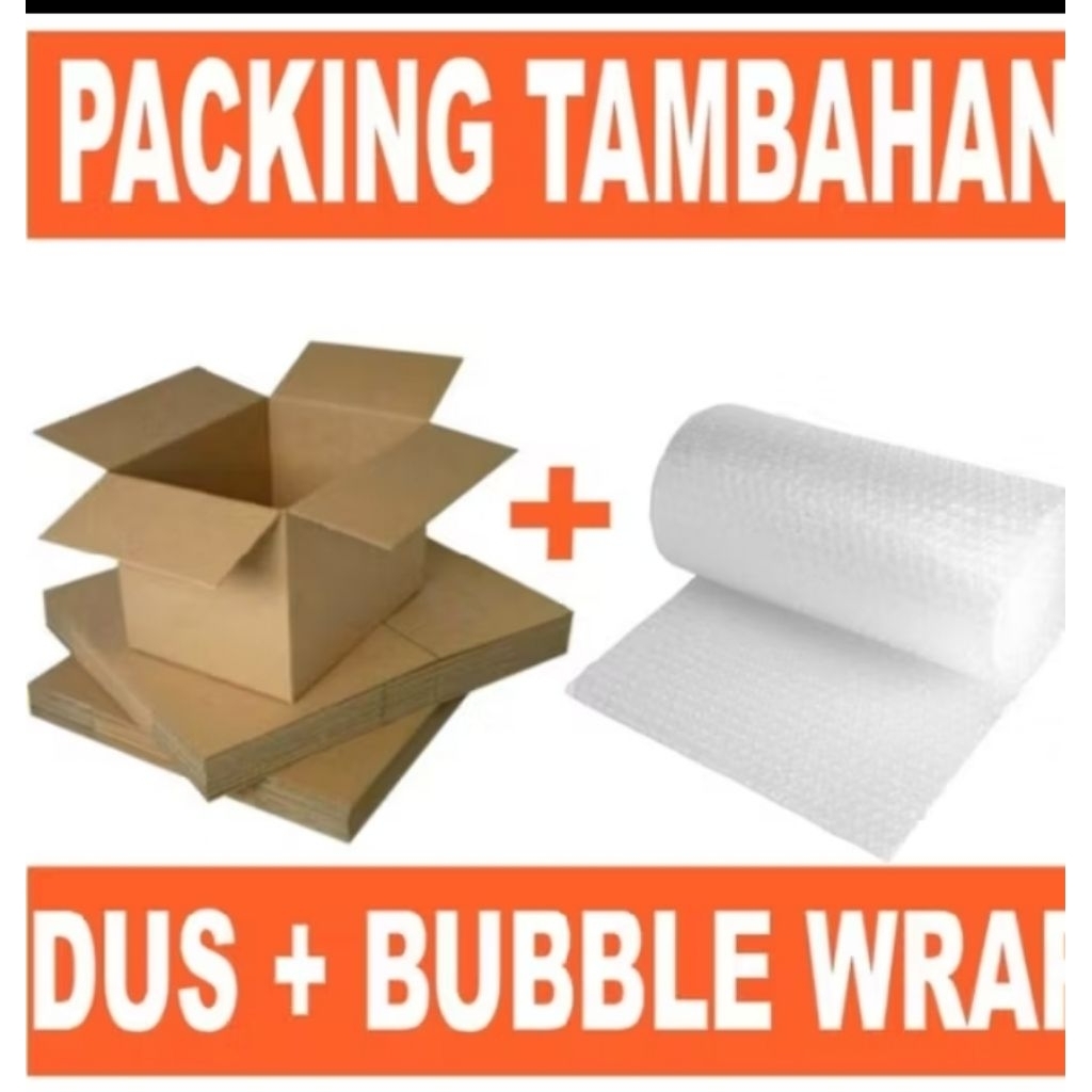 

Packing tambahan kardus + bablewrap