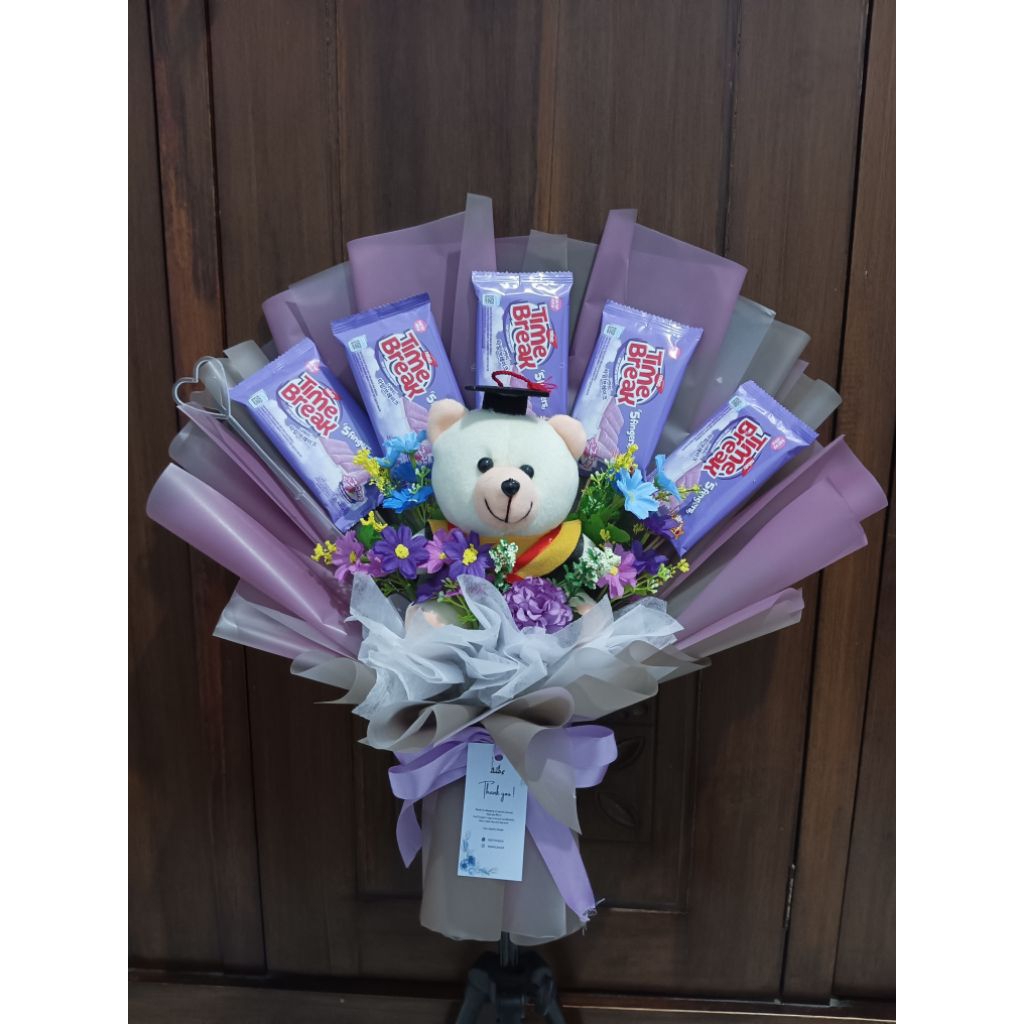 

snack buket graduation/buket wisuda/buket Snack/buket sempro/buket murah