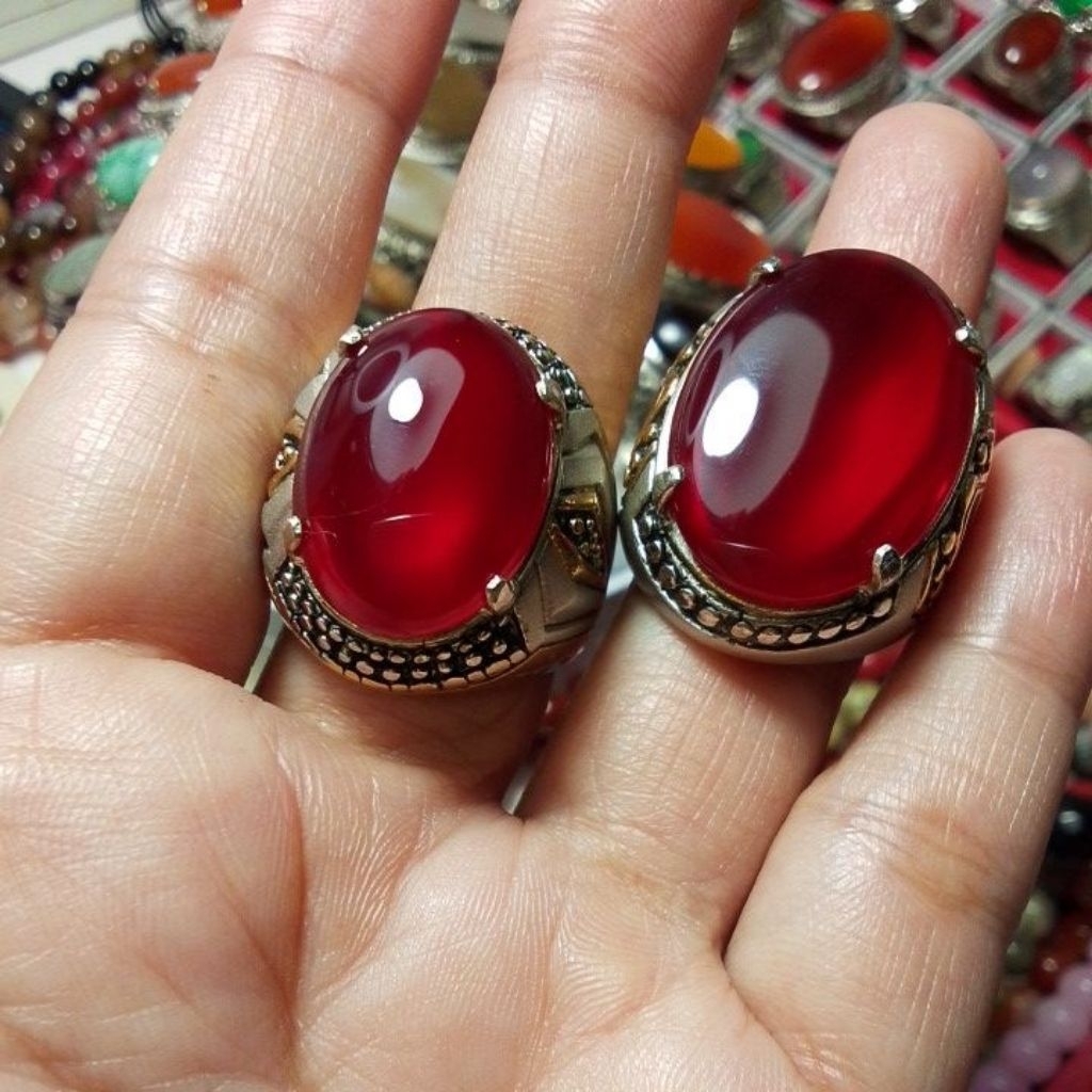 cincin batu akik pacitan pesanan kk ali