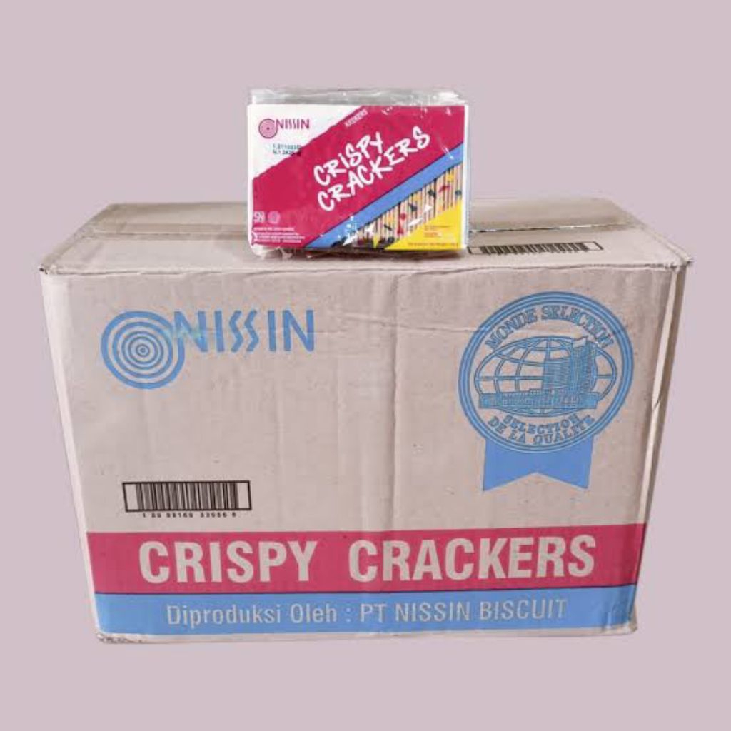 

[Biskuit] Nissin crispy crackers 250g