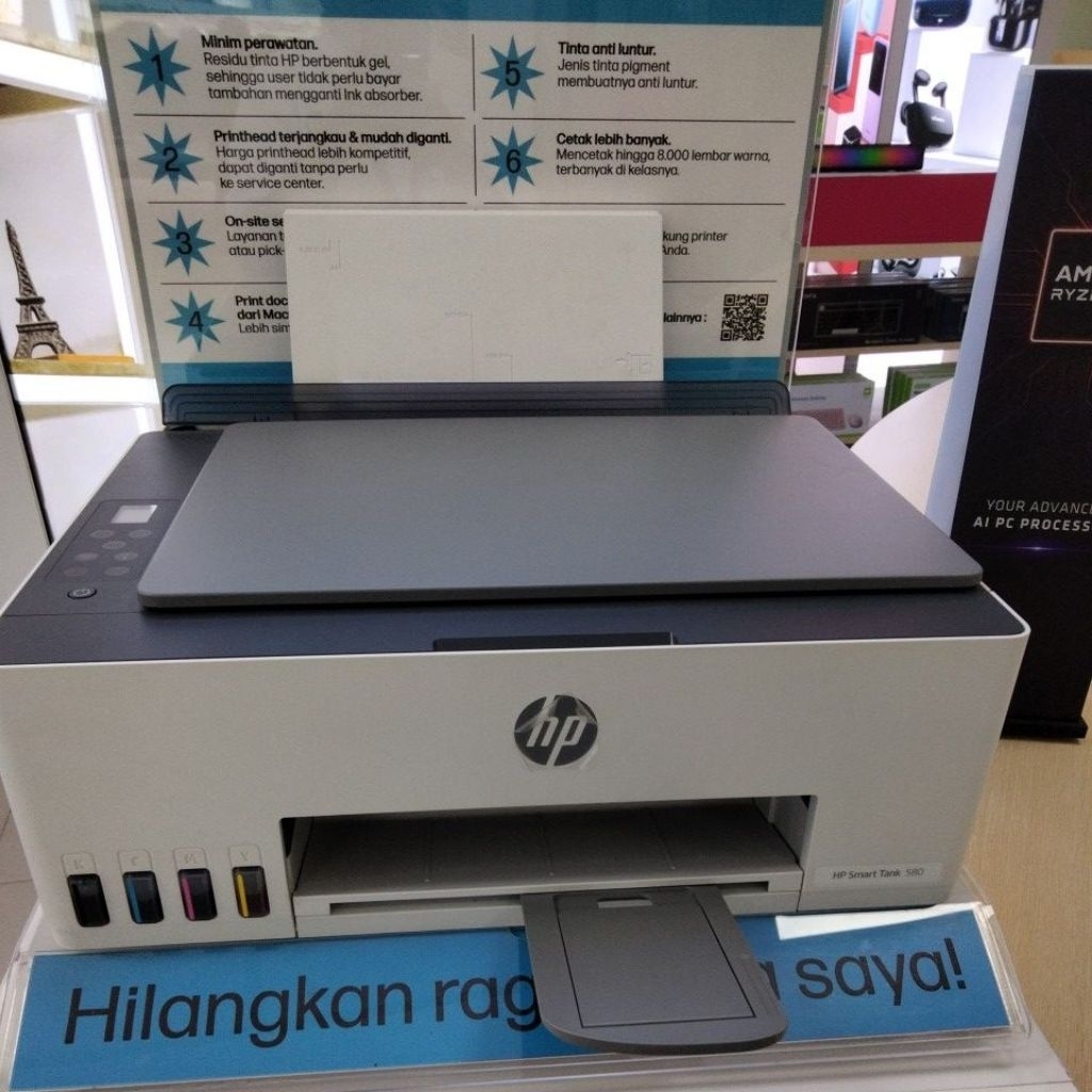 New Printer HP Smart Tank 580