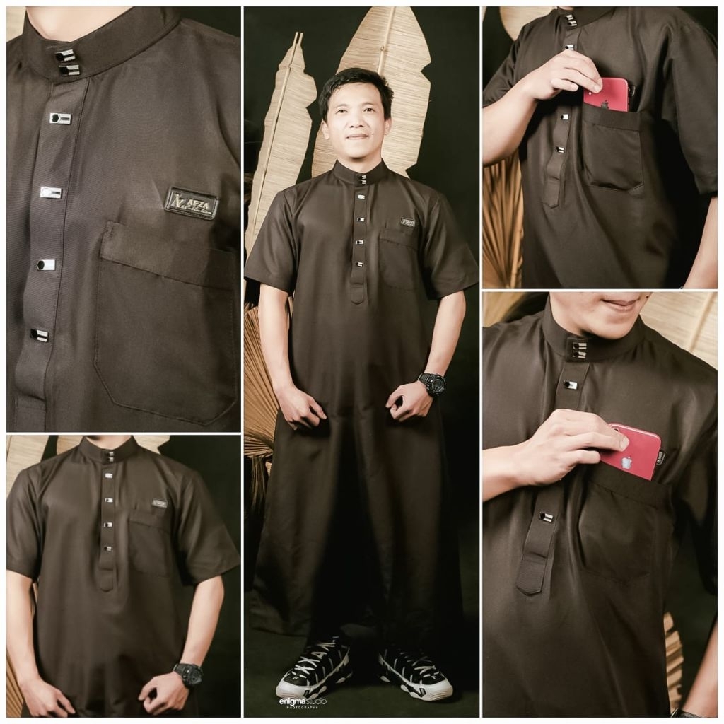 Jubah Sultan Jubah Pria Dewasa Jubah Lengan  Pendek