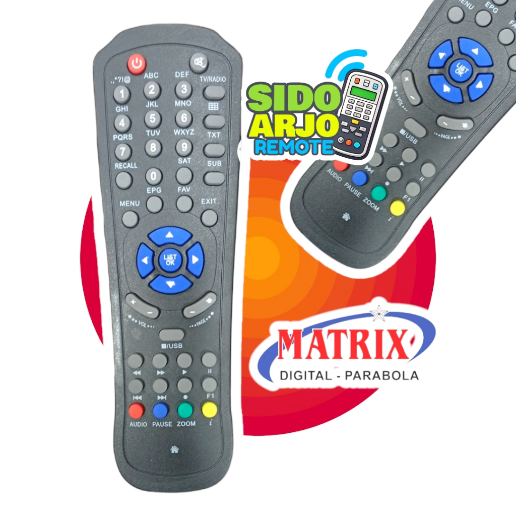 Remote RECEIVER Parabola matrix garuda