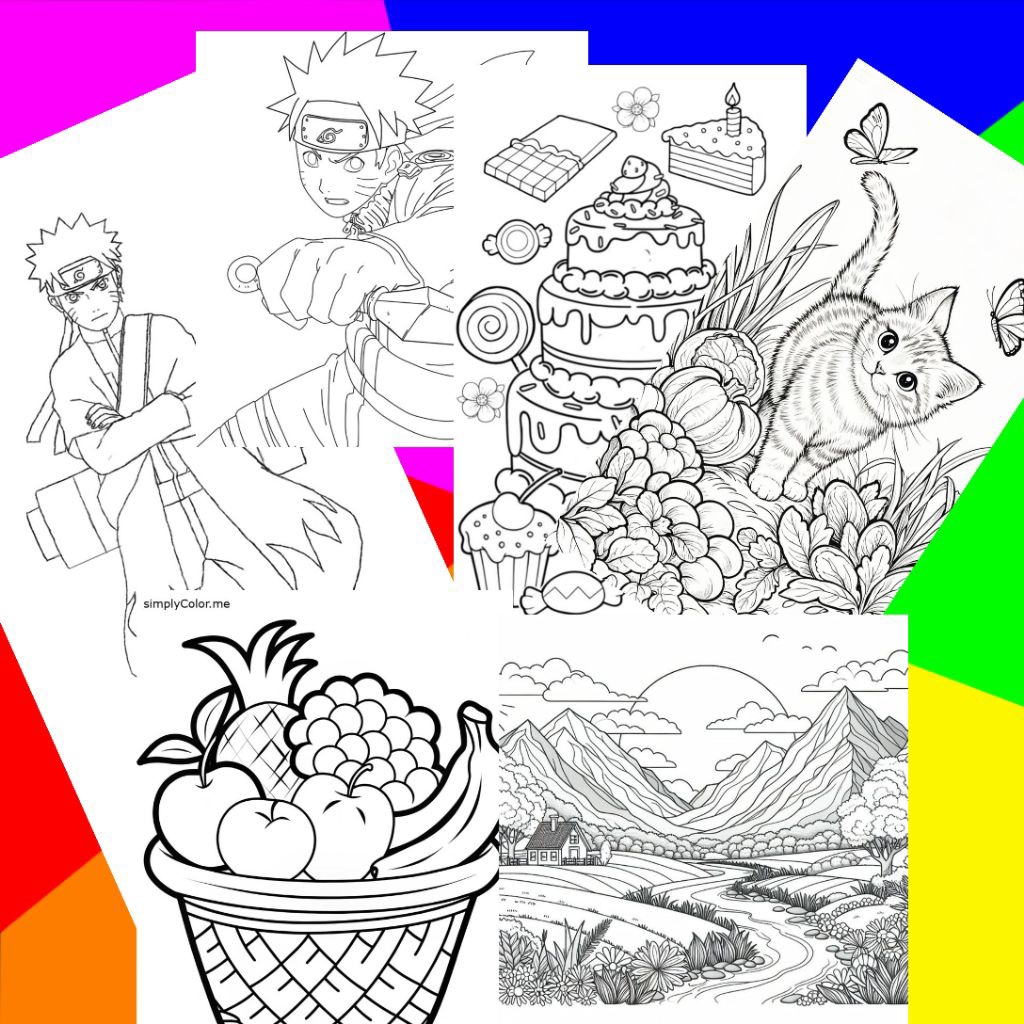 

mewarnai gambar 50 lembar ukuran A5
