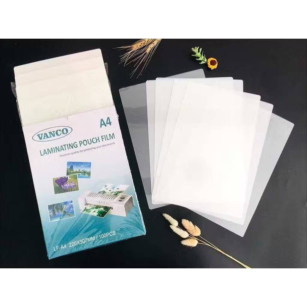 

(1 PAK) Laminating VANCO A4 / Laminating A4 Isi 100 Lembar
