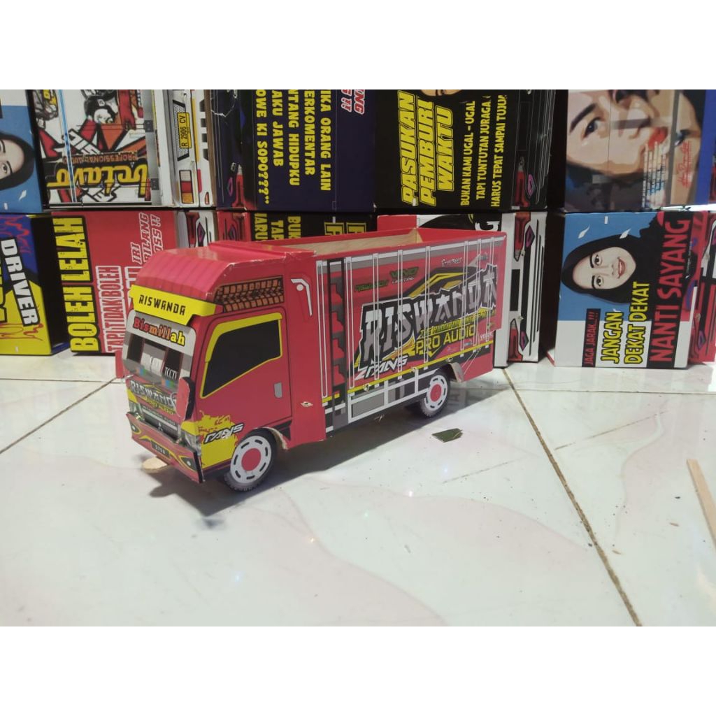 MAINAN TRUK OLENG MINIATUR TRUK OLENG BREWOK MAINAN VIRAL TRUK OLENG