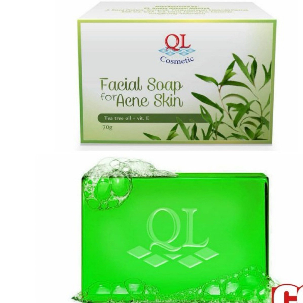 Sabun wajah QL Facial Soap for Acne Skin