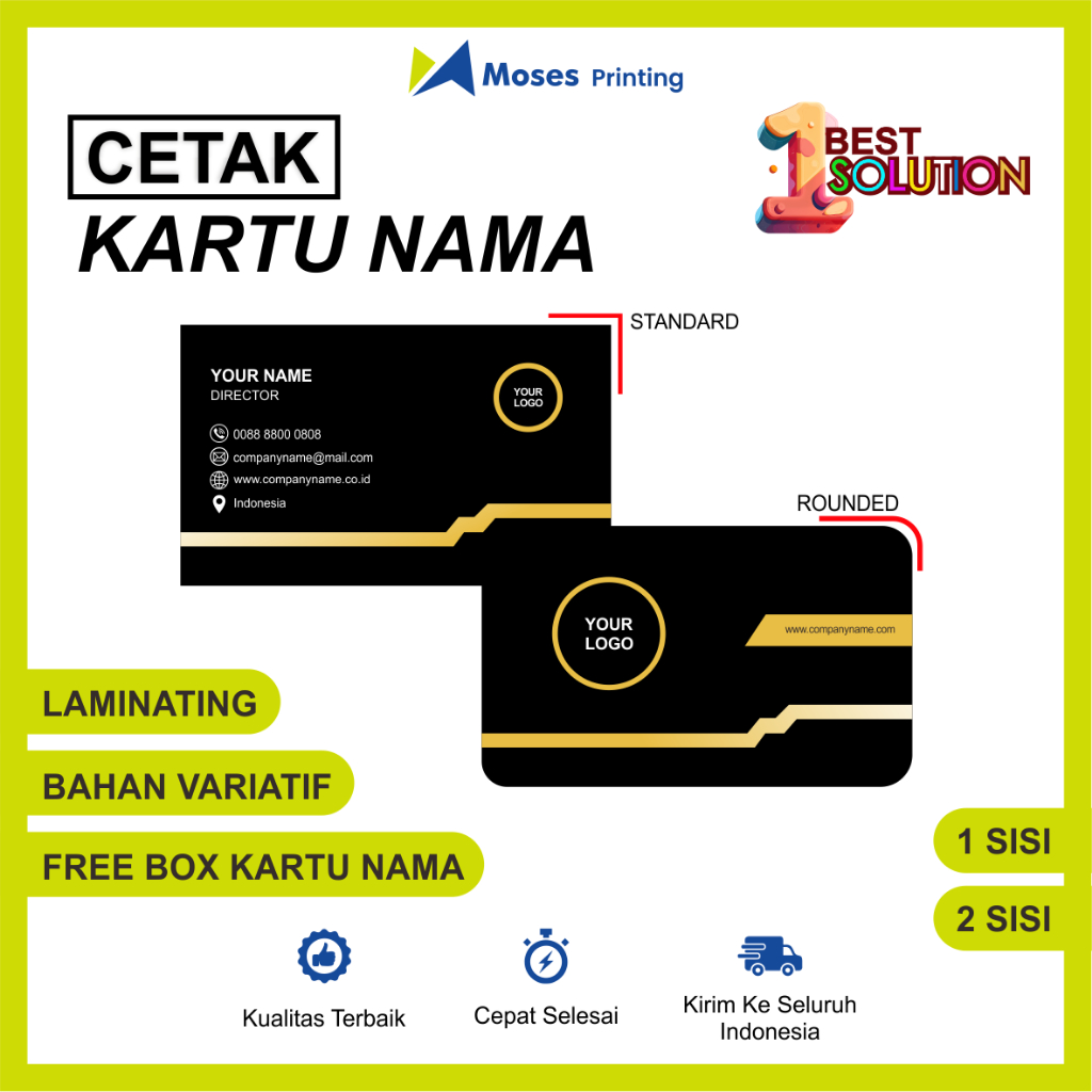 

CETAK KARTU NAMA / CETAK THANK YOU CARD / NAME CARD