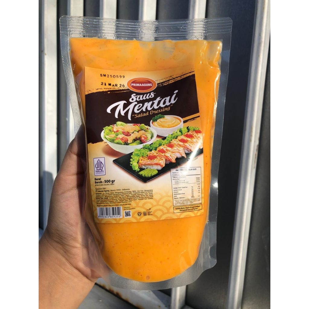 

Prima agung saus mentai 500 gram