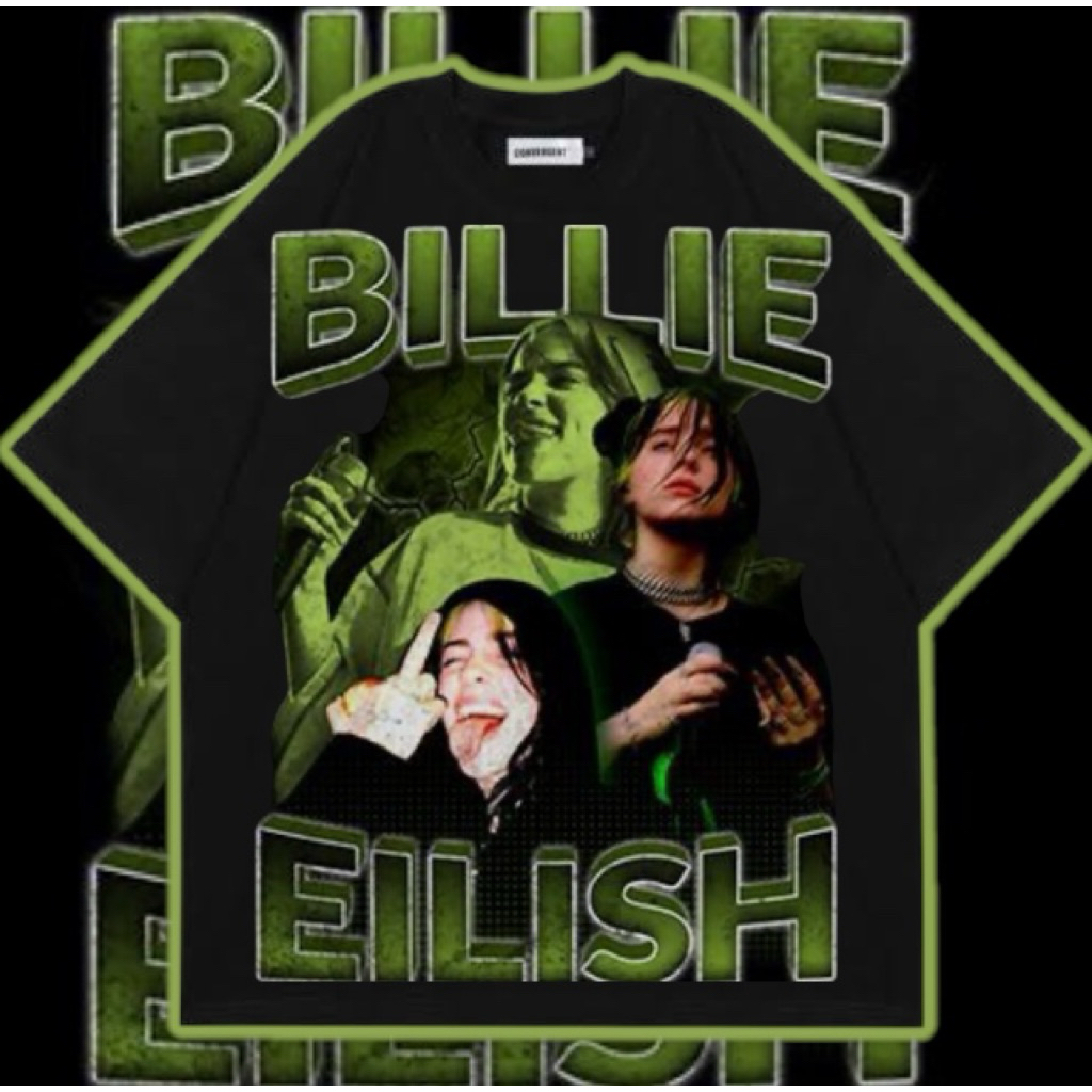 T-shirt OVERSIZE : BILLIE EILISH