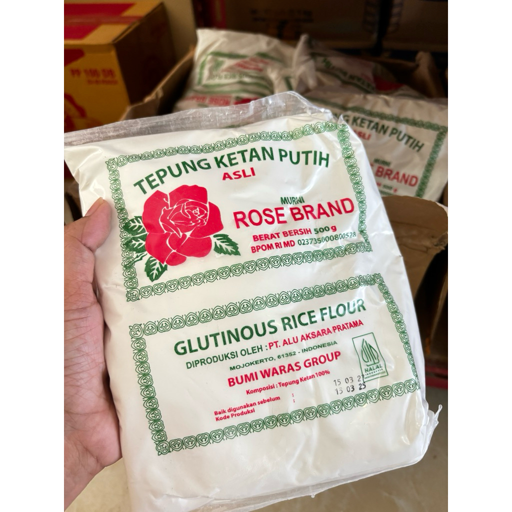 

ecer tepung ketan putih