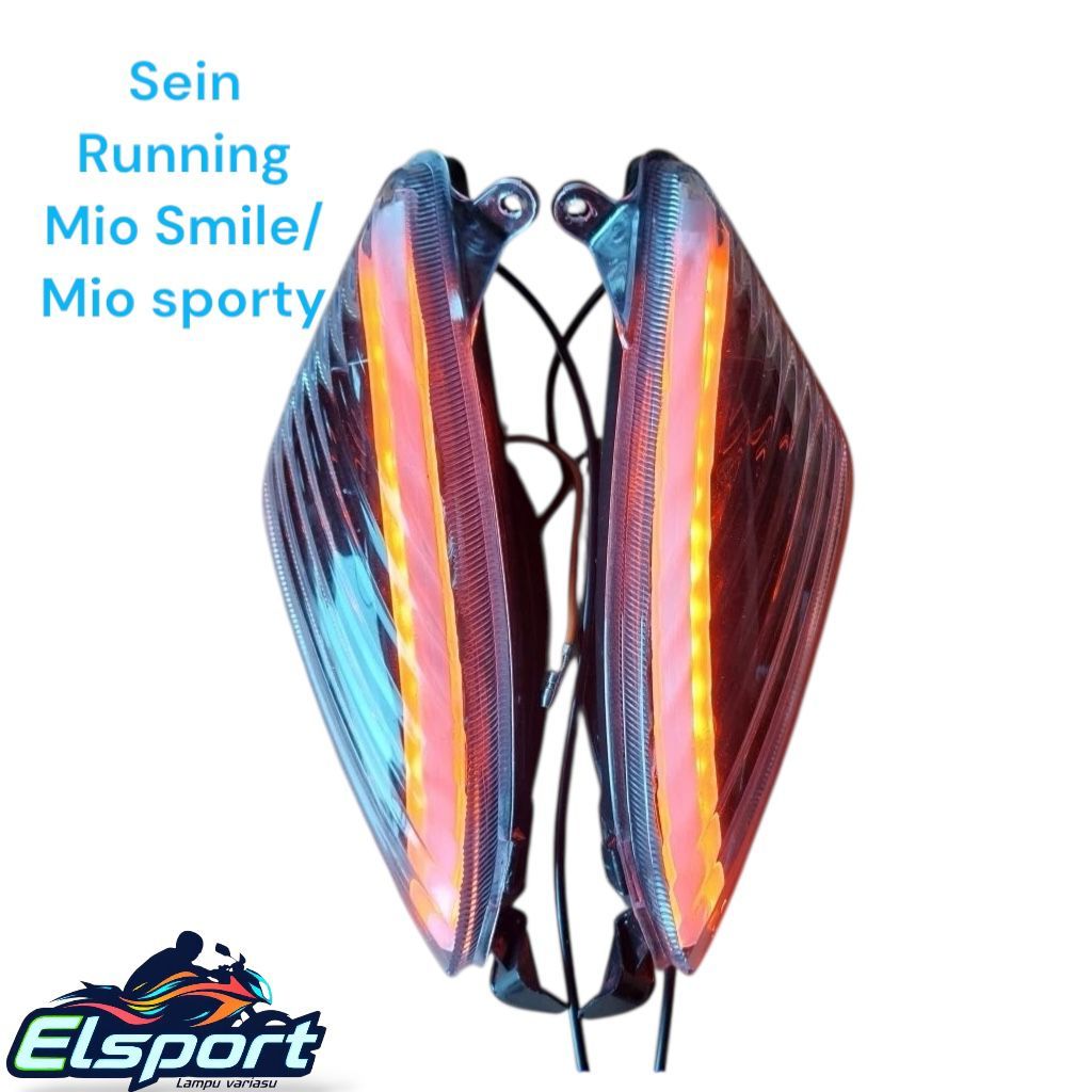 FULLSET LAMPU MOTOR ALIS Mio Lama Mio Sporty Full Set Alis Runing 2 Mode FULLSET LENGKAP LAMPU ALIS
