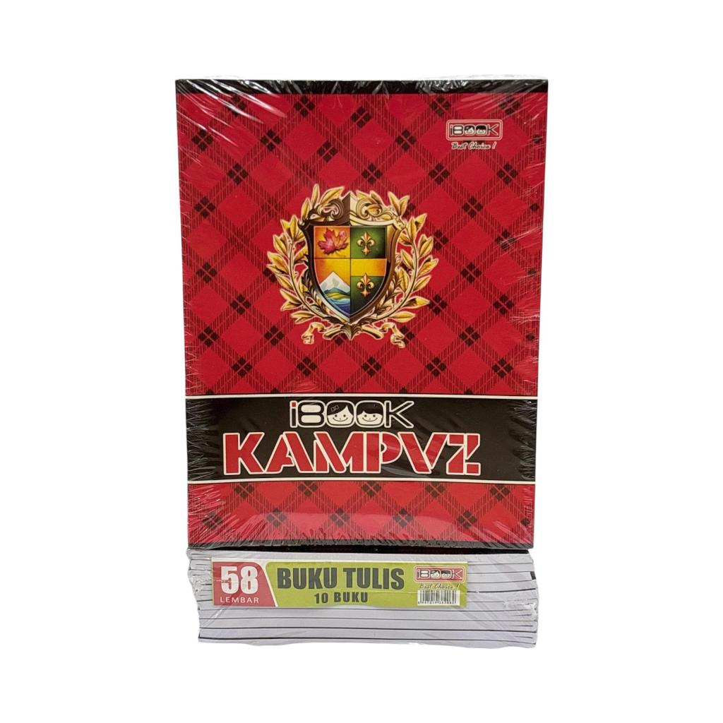 

Buku iBook Kampus 58 (A5) 1 Pack isi 10 pcs UKURAN PENDEK/SEPERTI SIDU
