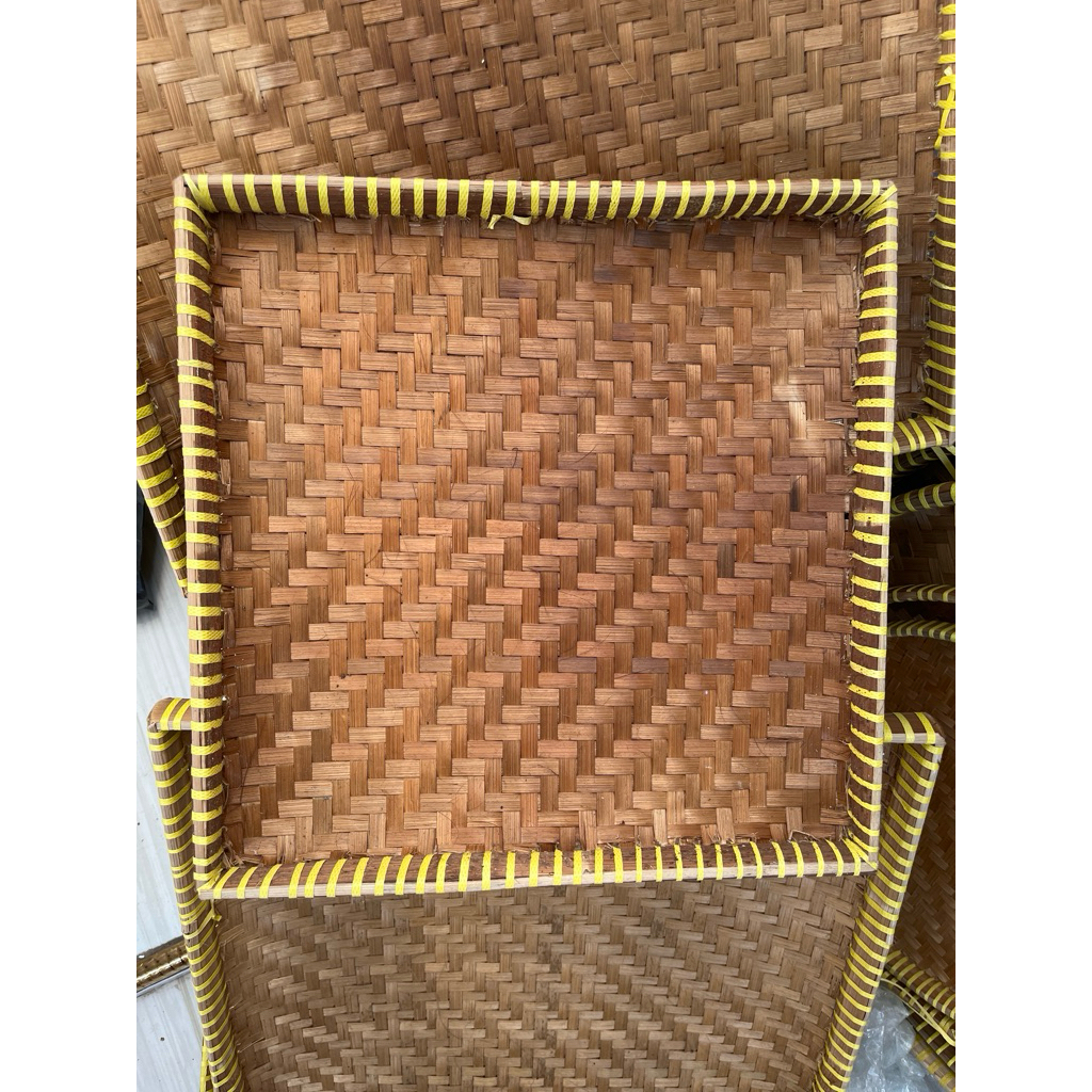 Tampah Kotak 35 X 35 Tampah Bambu Kotak